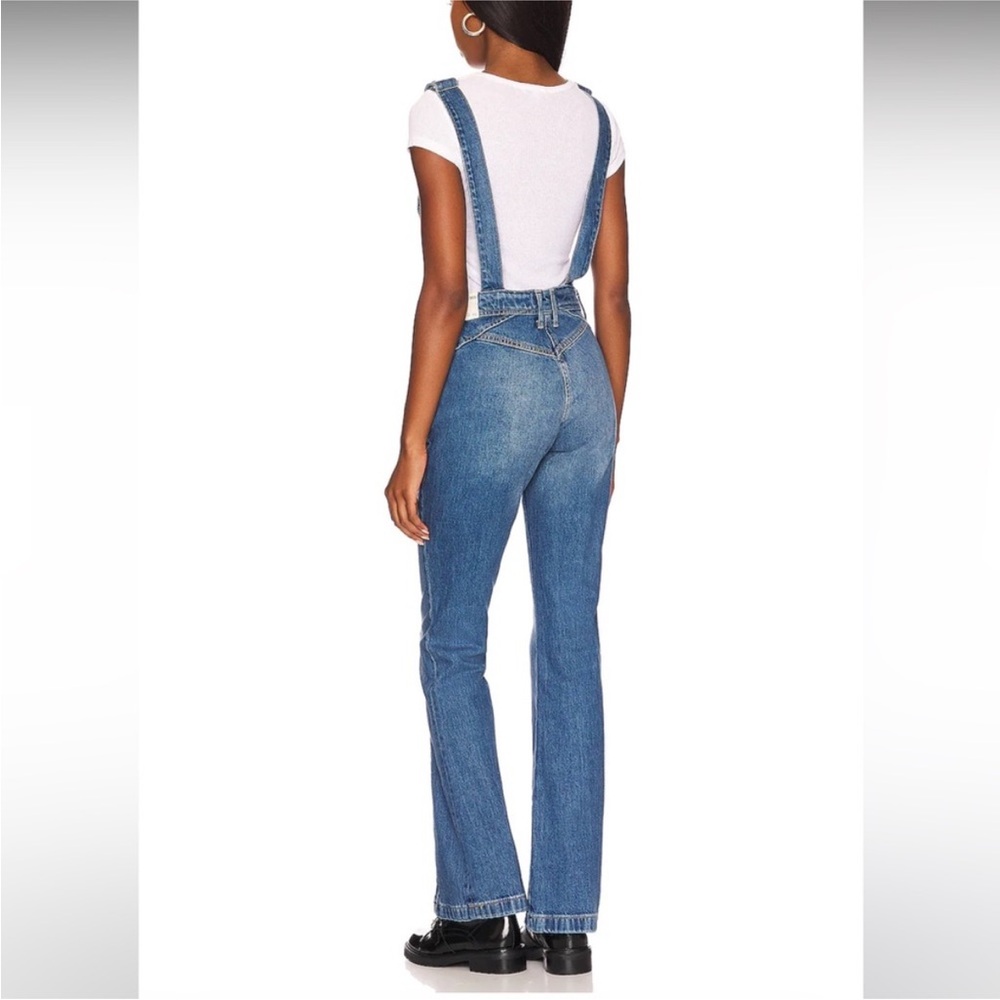 We The Free Blue Women's Denim Overalls